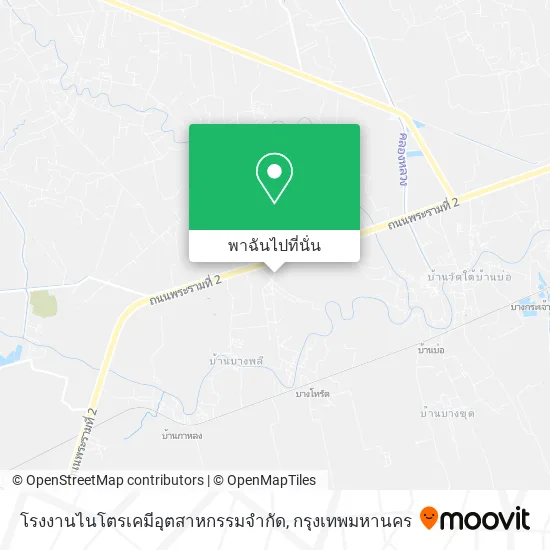 โรงงานไนโตรเคมีอุตสาหกรรมจํากัด แผนที่