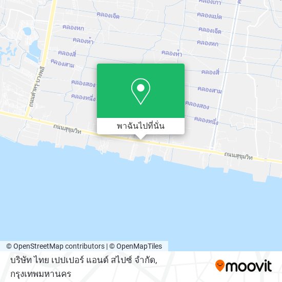 บริษัท ไทย เปปเปอร์ แอนด์ สไปซ์ จํากัด แผนที่