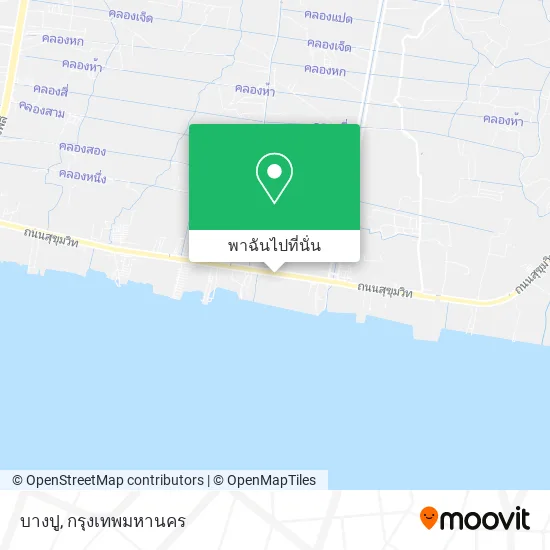 บางปู แผนที่