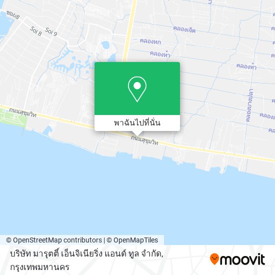 บริษัท มารุตติ์ เอ็นจิเนียริ่ง แอนด์ ทูล จํากัด แผนที่