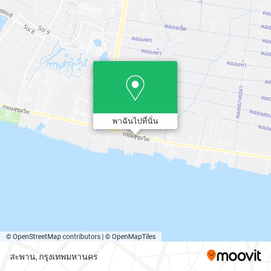 สะพาน แผนที่