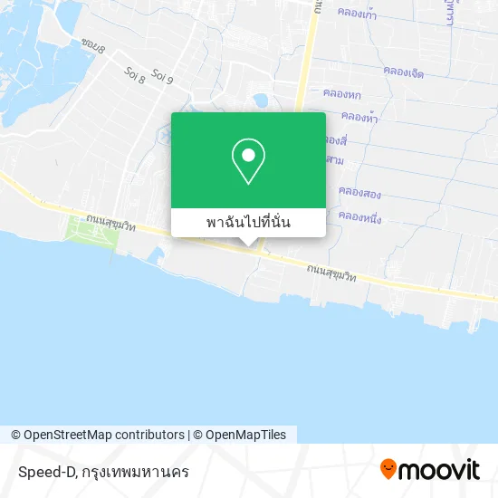 Speed-D แผนที่