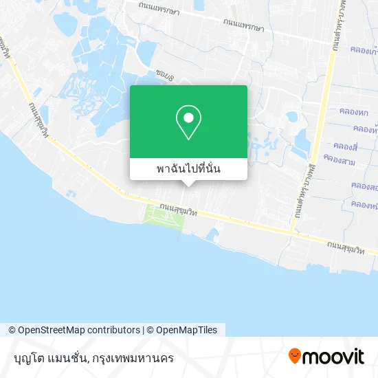 บุญโต แมนชั่น แผนที่