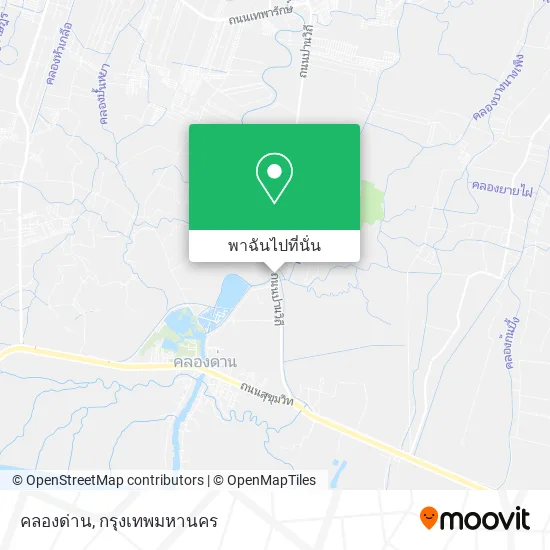 คลองด่าน แผนที่