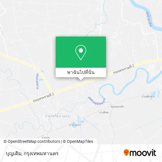 บุญเติม แผนที่