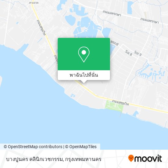 บางปูนคร คลินิกเวชกรรม แผนที่