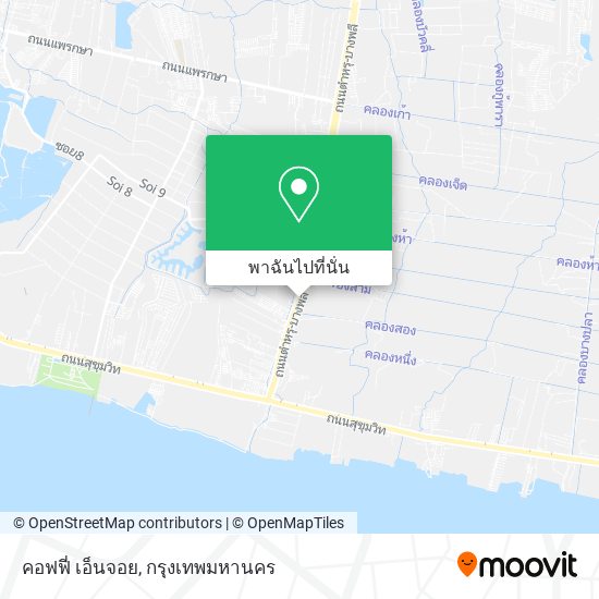 คอฟฟี่ เอ็นจอย แผนที่
