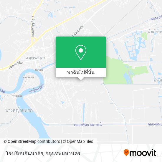 โรงเรียนอันนาลัย แผนที่