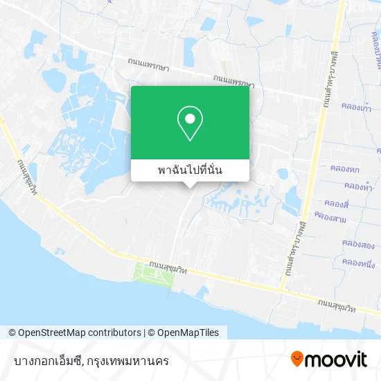 บางกอกเอ็มซี แผนที่