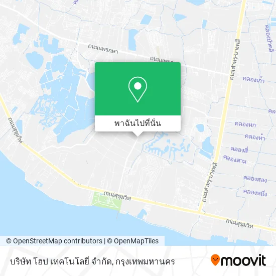 บริษัท โฮป เทคโนโลยี่ จํากัด แผนที่