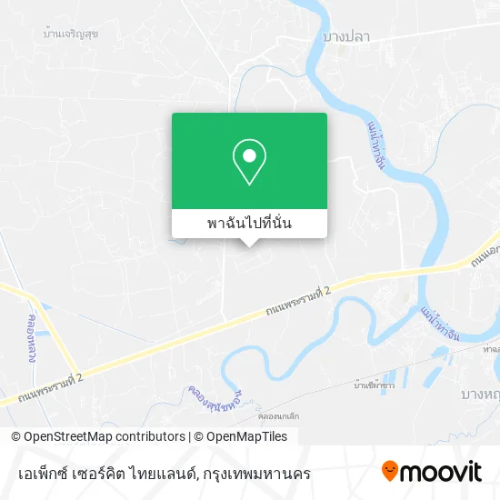 เอเพ็กซ์ เซอร์คิต ไทยแลนด์ แผนที่