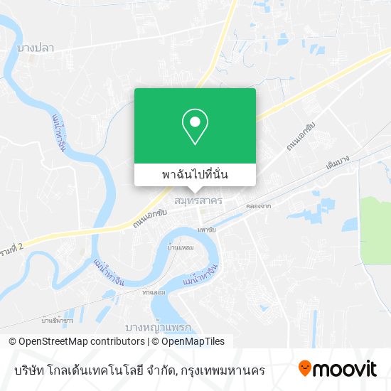 บริษัท โกลเด้นเทคโนโลยี จํากัด แผนที่