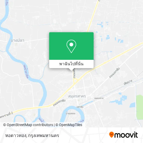 หอดาวทอง แผนที่