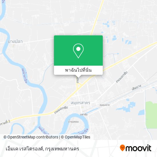 เอ็มเค เรสโตรองต์ แผนที่