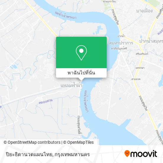 ปิยะธิดานวดแผนไทย แผนที่