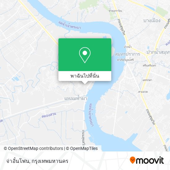 จ่าอั๋นโฟน แผนที่