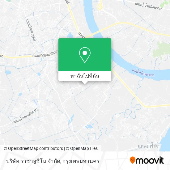 บริษัท ราชาอูชิโน จํากัด แผนที่
