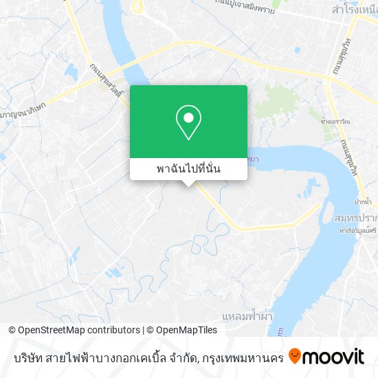 บริษัท สายไฟฟ้าบางกอกเคเบิ้ล จํากัด แผนที่