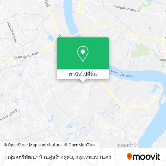 กลุ่มสตรีพัฒนาบ้านคู่สร้างคู่สม แผนที่