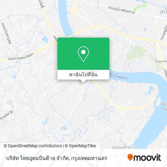 บริษัท ไทยอุดมปั่นด้าย จํากัด แผนที่