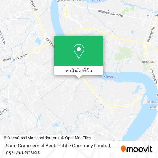 Siam Commercial Bank Public Company Limited แผนที่
