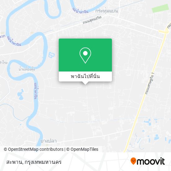 สะพาน แผนที่