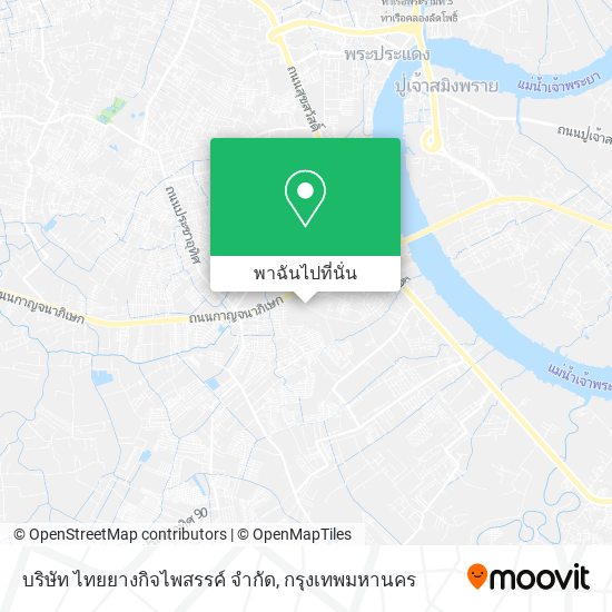 บริษัท ไทยยางกิจไพสรรค์ จํากัด แผนที่