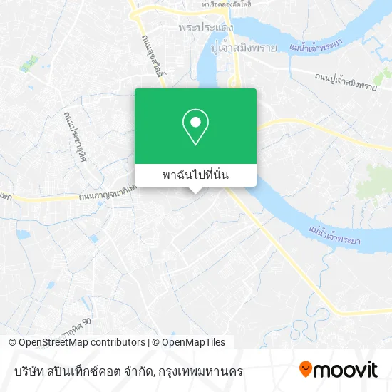 บริษัท สปินเท็กซ์คอต จํากัด แผนที่