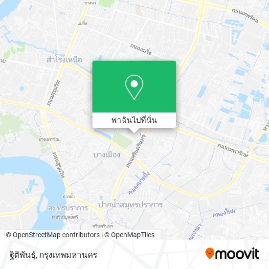 ฐิติพันธุ์ แผนที่