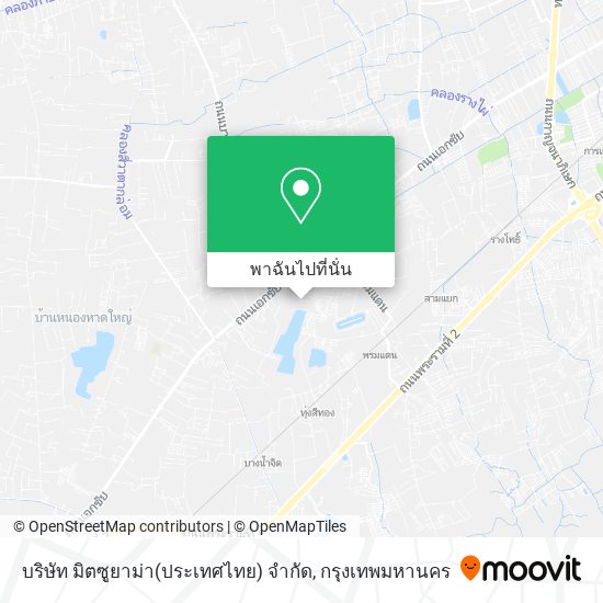 บริษัท มิตซูยาม่า(ประเทศไทย) จํากัด แผนที่