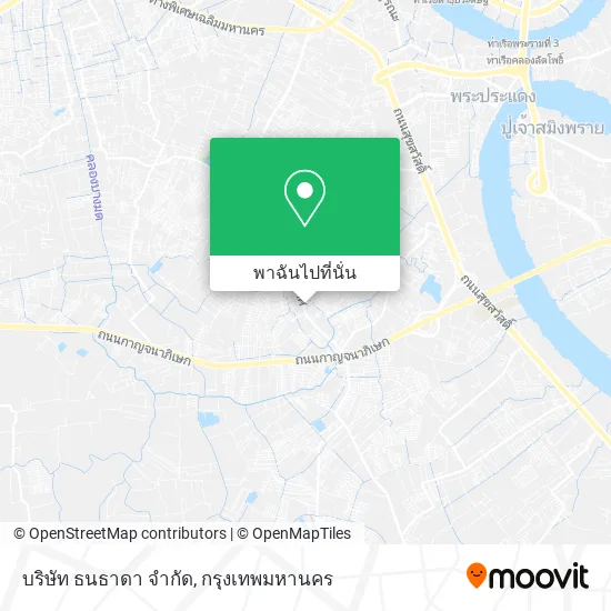 บริษัท ธนธาดา จํากัด แผนที่