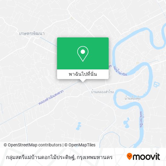 กลุ่มสตรีแม่บ้านดอกไม้ประดิษฐ์ แผนที่