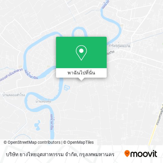 บริษัท ยางไทยอุตสาหกรรม จํากัด แผนที่