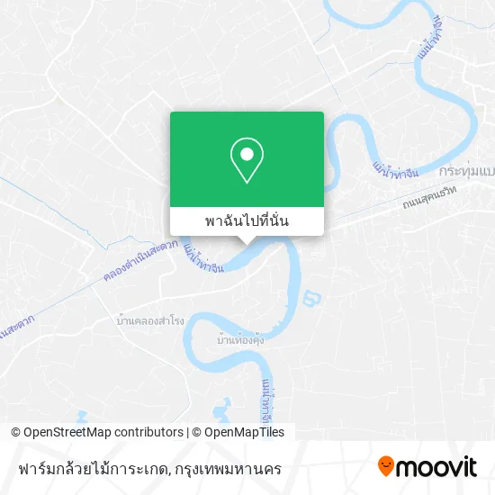 ฟาร์มกล้วยไม้การะเกด แผนที่