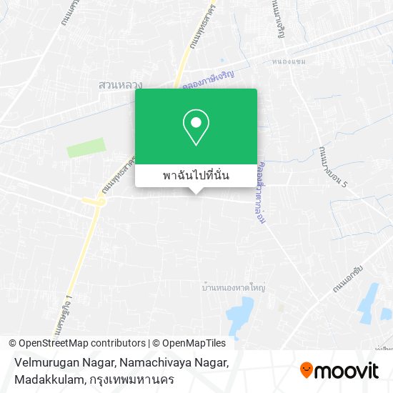 Velmurugan Nagar, Namachivaya Nagar, Madakkulam แผนที่