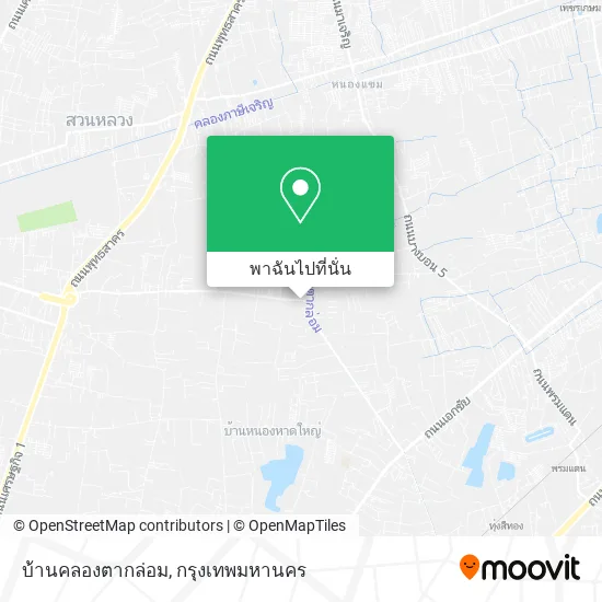 บ้านคลองตากล่อม แผนที่
