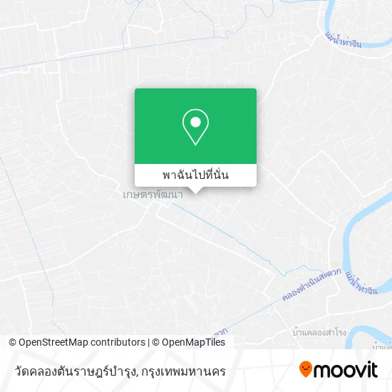 วัดคลองตันราษฎร์บํารุง แผนที่