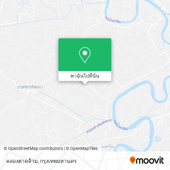คลองตาคล้าม แผนที่