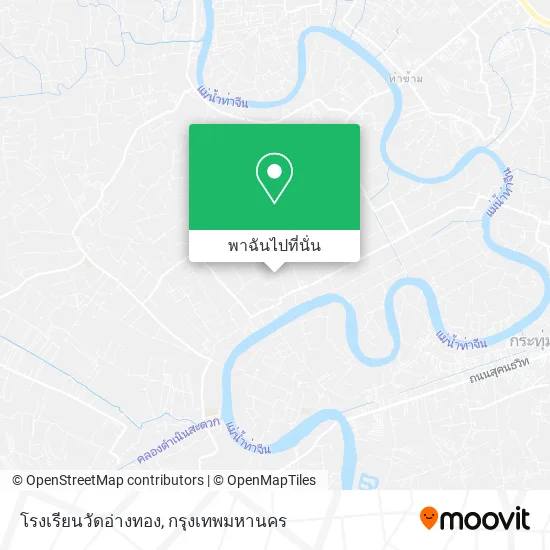โรงเรียนวัดอ่างทอง แผนที่