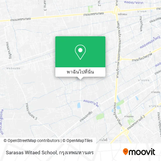 Sarasas Witaed School แผนที่