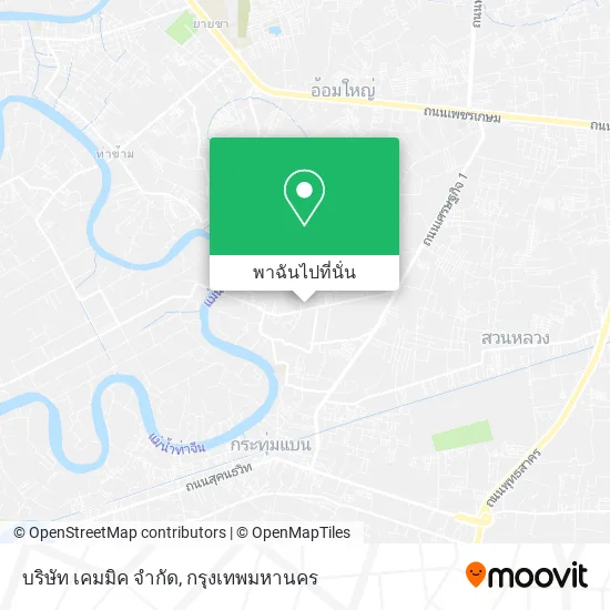 บริษัท เคมมิค จํากัด แผนที่