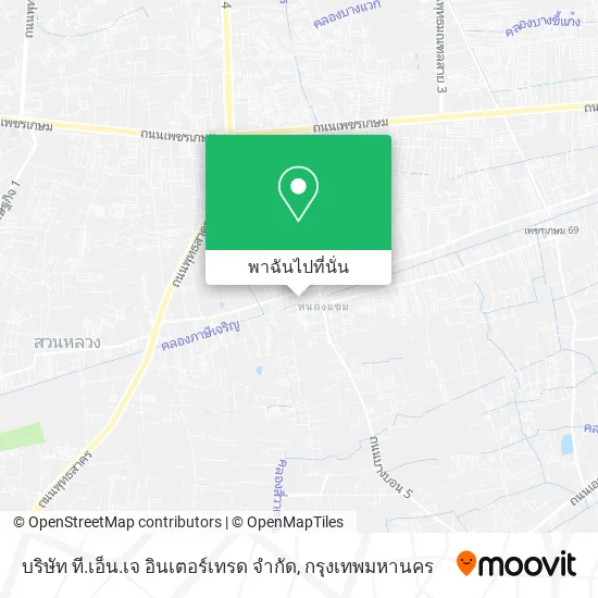 บริษัท ที.เอ็น.เจ อินเตอร์เทรด จํากัด แผนที่