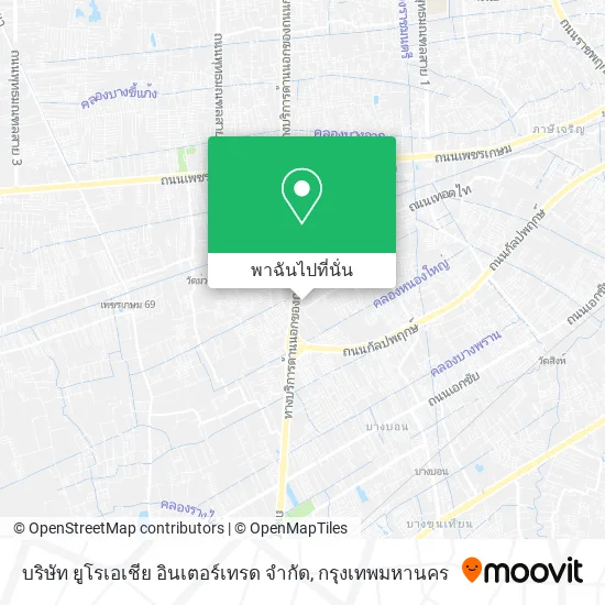 บริษัท ยูโรเอเชีย อินเตอร์เทรด จํากัด แผนที่