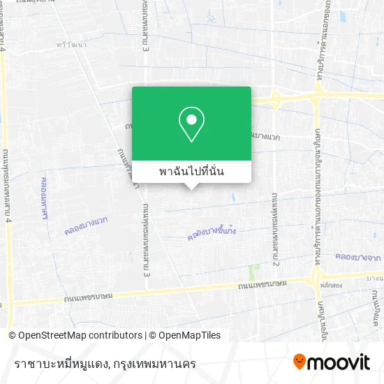 ราชาบะหมี่หมูแดง แผนที่