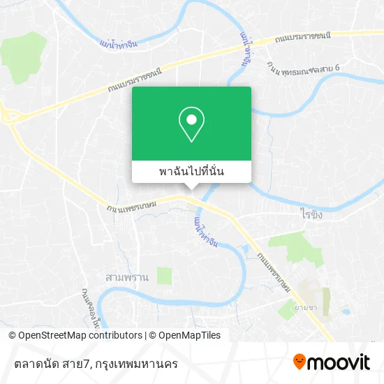 ตลาดนัด สาย7 แผนที่