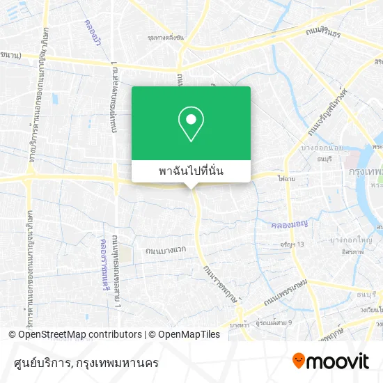 ศูนย์บริการ แผนที่