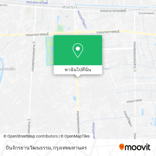 ปั่นจักรยานวัฒนธรรม แผนที่