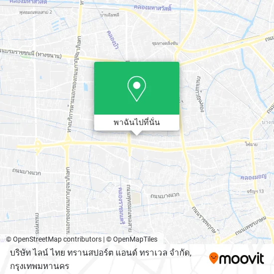 บริษัท ไลน์ ไทย ทรานสปอร์ต แอนด์ ทราเวล จํากัด แผนที่