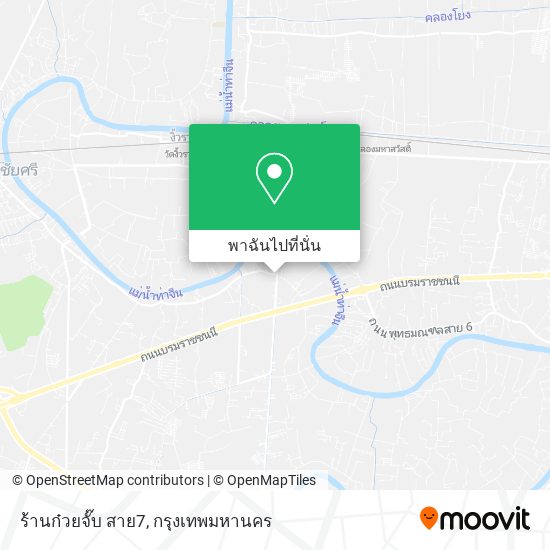 ร้านก๋วยจั๊บ สาย7 แผนที่