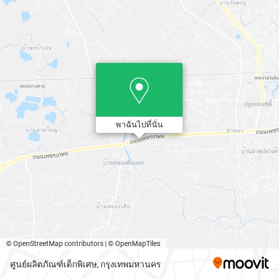 ศูนย์ผลิตภัณฑ์เด็กพิเศษ แผนที่